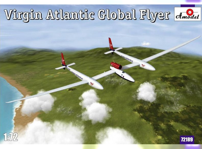 Сборная модель Опытный самолет Virgin Atlantic Global Flyer