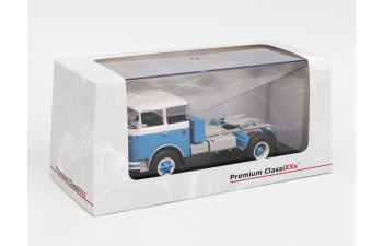 LIAZ 706 Rttn Tractor Truck 2-assi (1978), Light Blue White