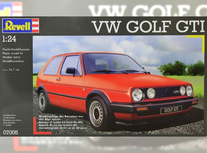 Сборная модель Легковой автомобиль VOLKSWAGEN Golf GTI