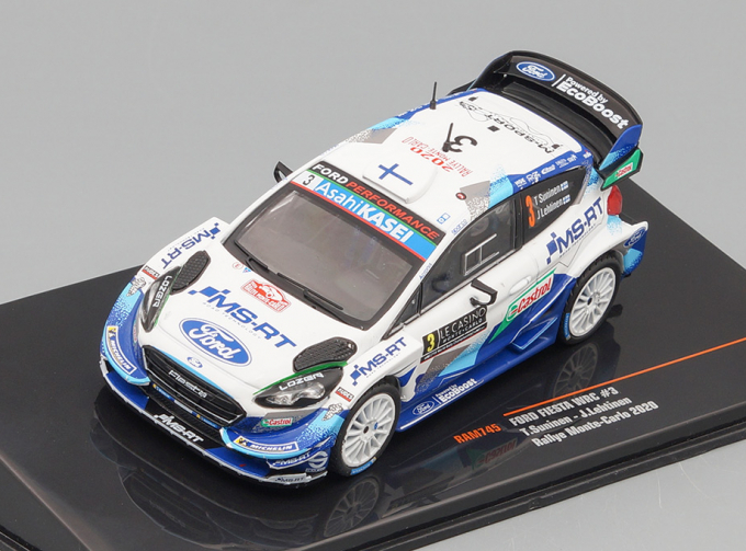 FORD Fiesta WRC #3 Suninen/Lehtinen 8 место Rally Monte Carlo 2020