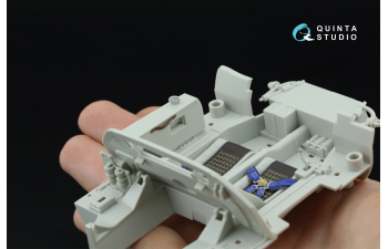 3D Декаль интерьера кабины Ford GT40 Mark II '66 (Meng) (с 3D-печатными деталями и металстикерами)