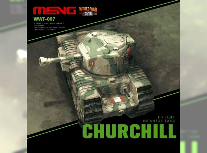 Сборная модель British Infantry Tank Churchill