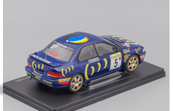 SUBARU Impreza, Rallye Monte Carlo №5, Carlos Sainz - Luis Moya (1995), blue