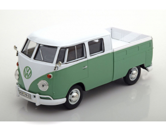 VOLKSWAGEN T1 Pickup Double Cab, light green white