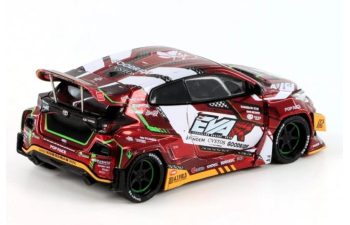 TOYOTA GR Yaris EVAR, red/white