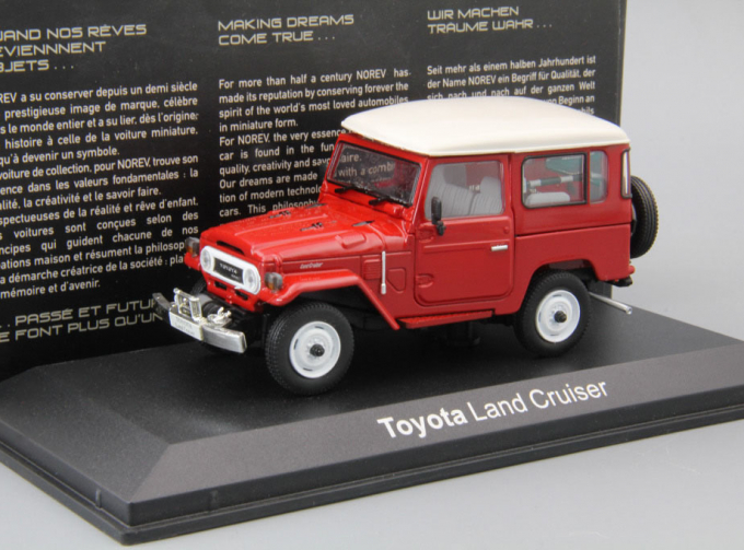 TOYOTA Land Cruiser BJ40 (1974), red