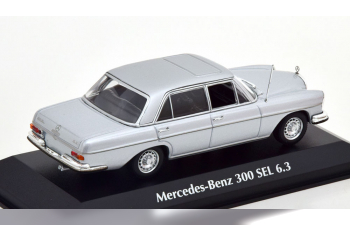 MERCEDES-BENZ 300 SEL 6.3 W109 (1968), silver