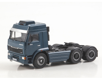 КАМАЗ 6460 седельный тягач, синий