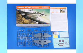 Сборная модель Британский истребитель Supermarine Spitfire MK.IXc поздняя версия (Profipack)