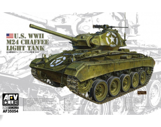 Сборная модель WWII M24 Chaffee Light Tank