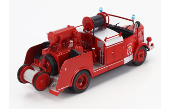 HOTCHKISS Pl50 Tanker Truck Fire Engine (1960), Red