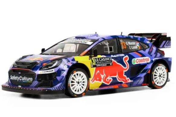 FORD Puma Rally1 #13 G.Munster/L.Louka WRC Rallye Monte Carlo (2025)