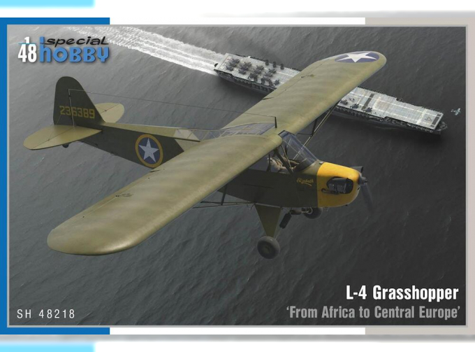 Сборная модель L-4 Grasshopper ‘From Africa to Central Europe’