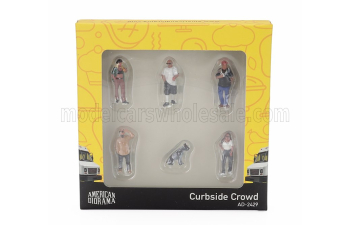 Фигурки Curbside Crowd/толпа у обочины, 6шт