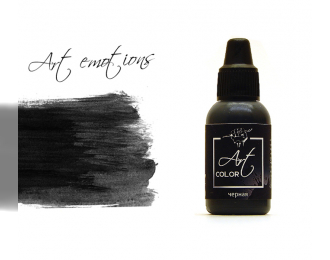 Краска акриловая Черная (black) Art Color, 18мл
