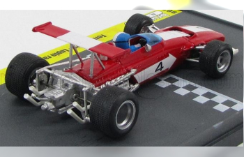 FERRARI F1 312b N 4 Lupin Race Start 1970, Red White