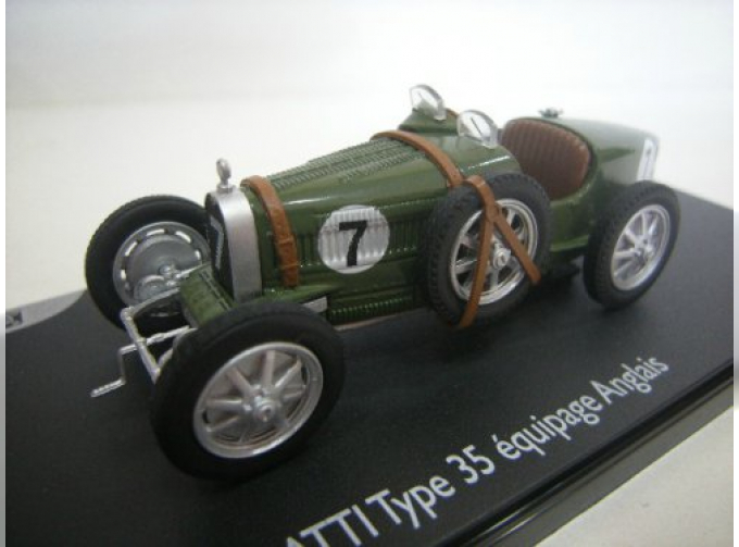 BUGATTI Type 35 équipage Anglais 7 1929, green