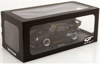 PORSCHE 911 (964) RWB Stella Artois (2010), flat black