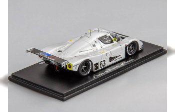 MERCEDES-BENZ SAUBER C9 #63 Winner Le Mans J. Mass - S. Dickens - M Reuter (1989), white