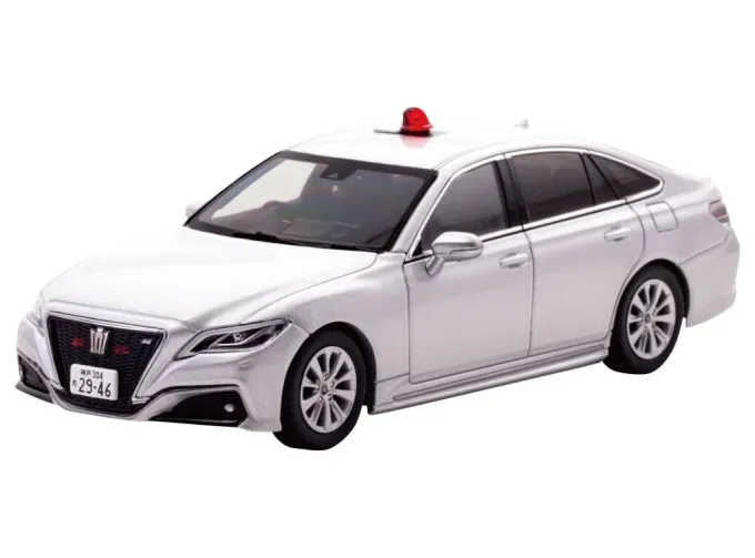 TOYOTA Crown (ARS220) *Masked Police Car Hyogo* (2022), silver