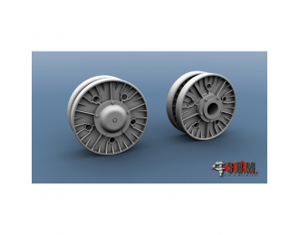 Катки поздние для Ис-2 (3D-печать)