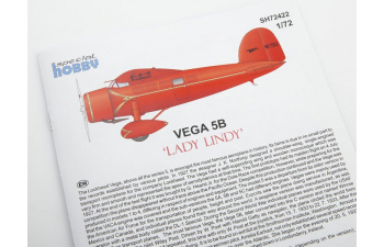 Сборная модель Vega 5 'Lady Lindy'