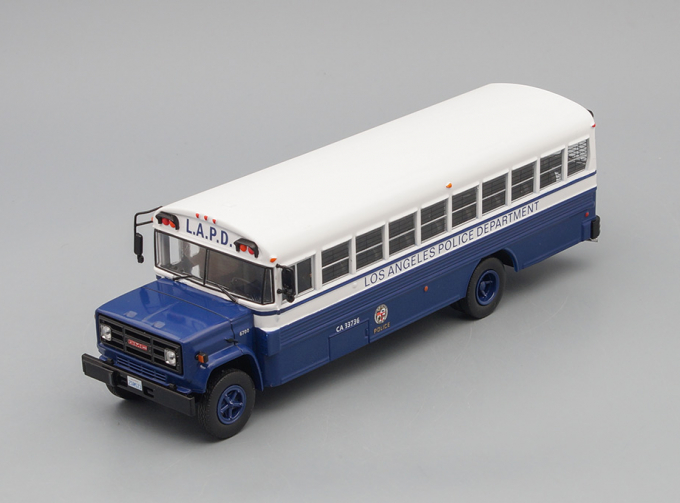 GMC 6000 "Los Angeles Police Department" (Полиция Лос-Анжелеса) 1988 Blue/White