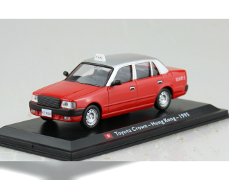 TOYOTA Crown Taxi Hong-Kong (1995), Red Silver