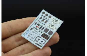 3D Декаль интерьера кабины Mitsubishi Lancer Evolution X (Aoshima)