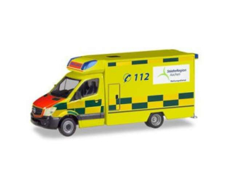 MERCEDES-BENZ Sprinter Fahrtec Aachen city Region, yellow / green