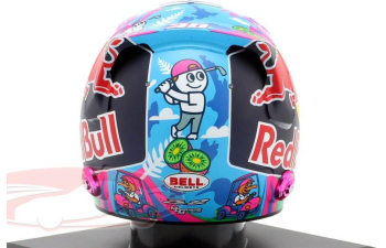 MINI HELMET Racing Bulls VCARB 02 Singapore GP Formula 1 Liam Lawson (2025)