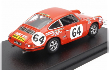 PORSCHE 911s Coupe Team C.haldi N64 24h Le Mans (1970) Jean Sage - Pierre Greub, Orange