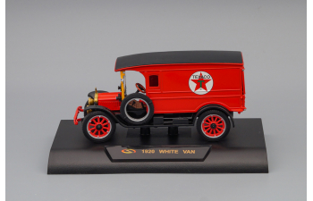 WHITE VAN 1920 Texaco, red / black