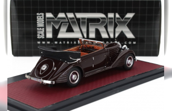 MAYBACH Zeppelin Ds8 Cabriolet Open (1934), Brown