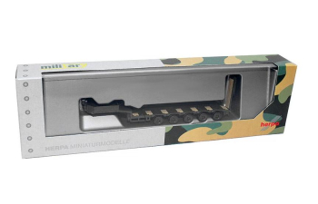 Низкорамный полуприцеп Goldhofer, военный