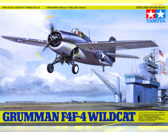 Сборная модель Grumman F4F-4 Wildcat