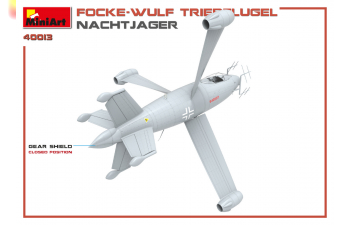 Сборная модель Самолет FOCKE WULF TRIEBFLUGEL NACHTJAGER