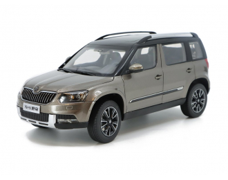 SKODA Yeti FL Outdoor (2013), Šedozelená Metalíza