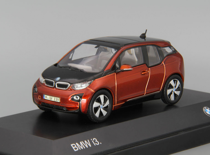 BMW i3 (I01) электромобиль, orange metallic