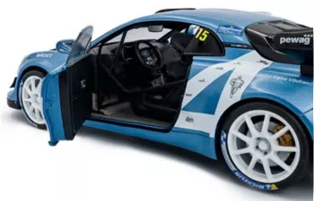 RENAULT Alpiune A110 Rgt №15 Rally Mont Blanc (2024) Raphael Astier - Denis Giraudet, Blue White