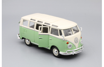 VOLKSWAGEN Van Samba , light green / beige