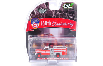 FORD F-350 Mini Pumper пикап с пожарным оборудованием "Fire Department City of New York" (FDNY) 160th Anniversary Edition (1987)