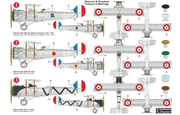 Сборная модель Salmson Sal.2A2 “Silver Wings”