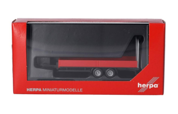 Прицеп тандем, красный