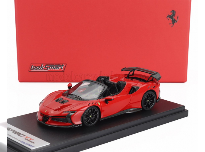 FERRARI Sf90 Xx Stradale Spider (2024), Rosso Corsa - Red Black