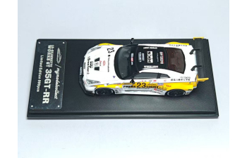 NISSAN LB GTR GT Flash Ver. 1, white/yellow
