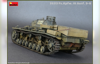 Сборная модель Немецкий средний танк Pz.Kpfw.III Ausf.D / B