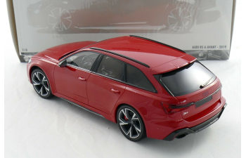 AUDI RS 6 AVANT - 2019 - RED METALLIC