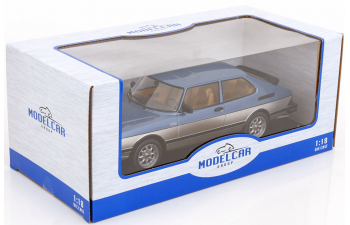 SAAB 900 Turbo (1981), light blue/ silver