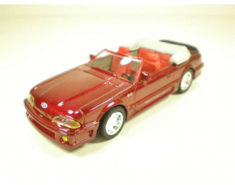 FORD Mustang G.T. Convertible (1989), City Cruiser Collection, red